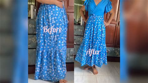 How to Shorten a Dress [With and Without Sewing and Cutting It].